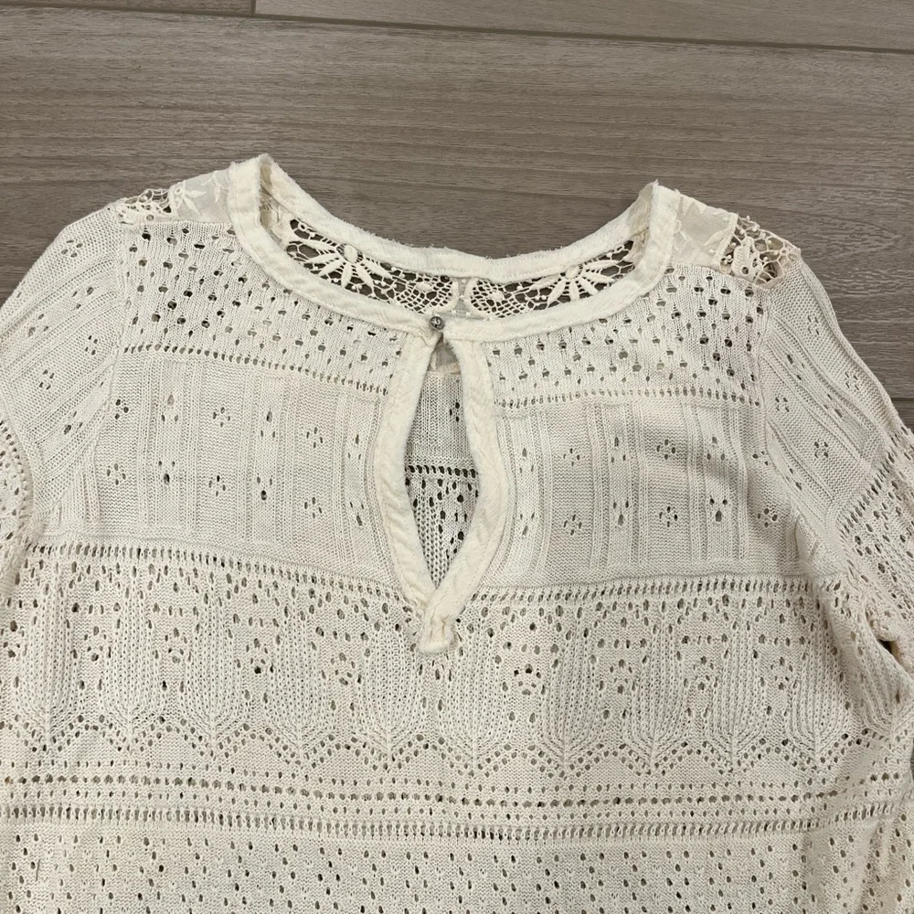 Free People Once Upon a Time Blouse Shirt Size S